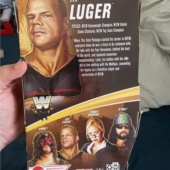 Mattel WWE Legends Lex Luger 6 in Action Figure - Picture 5 of 5